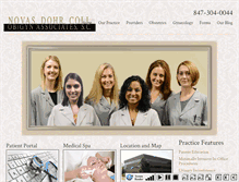 Tablet Screenshot of novasassociates.com